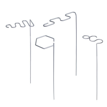 Поддержка для цветов фигурная 37x10,5x5,5см, металл INBLOOM
