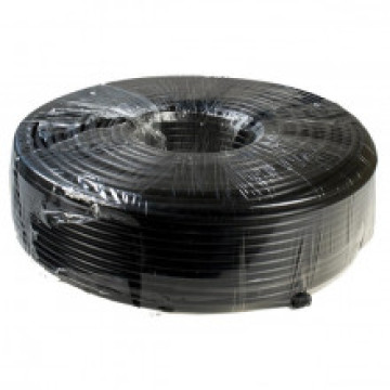 Кабель 1м TV RG-6/1,2/0 75 Ом 12*48 черный (до -30гр.)