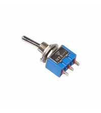 Тумблер 250V 3А (3c) ON-OFF-ON однополюсный Micro REXANT (6мм) 36-4011