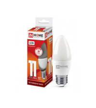 Лампа IN HOME VC свеча C37 E27 11W(1050lm) 6500K 6K (без пульсации) 4868