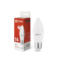 Лампа IN HOME VC свеча C37 E27 14W(1330lm) 4000К 4K (без пульсации) 7744