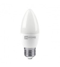 Лампа IN HOME LED-СВЕЧА-VC 8Вт 230В Е27 6500К 600Лм