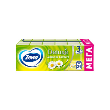 Платочки бумажные 10шт ZEWA ромашка