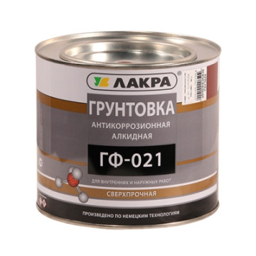 Грунт 2,5кг ГФ-021 Лакра Красно-коричневый Л-С