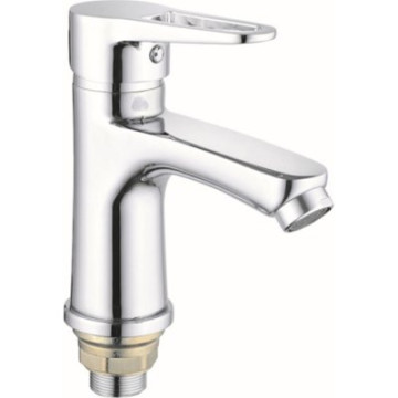 Смеситель для раковины R0601F, силумин, хром