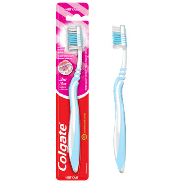 Зубная щетка Colgate ЗигЗаг Забота о деснах мягкая