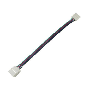 Коннектор 1шт 15см зажим-зажим 4-х конт SMD5050 RGB SC41C2ESB.Ecola