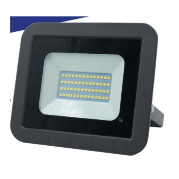 Прожектор св/д с микроволн. датчик+фотосенсор 10W(860lm) SMD 6K 100x80x26 IP65 GTAB 403400 General