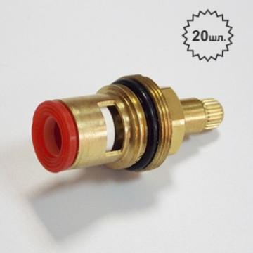 Кран-букса кер. 1/2 24ш. 2р. 180гр.