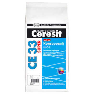 Затирка ЦЕРЕЗИТ СЕ33 S 2кг жасмин №40 2-5мм