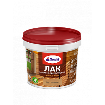 Лак защитно-декоративный Д-289 лиственница 0,9кг