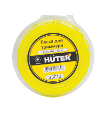 Леска для триммера 3,0мм 12м Звезда HUTER