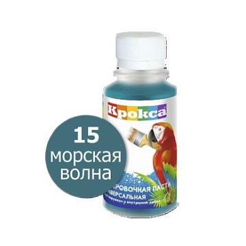 Паста колеровочная КРОКСА 0,1л морская волна