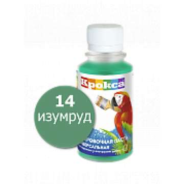Паста колеровочная КРОКСА 0,1л изумруд