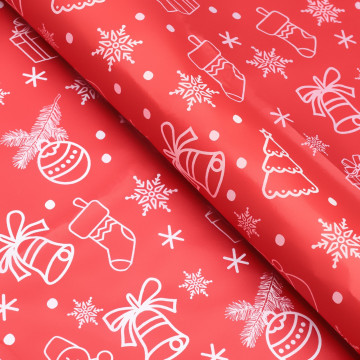 Бумага упаковочная 50х66см тишью МИКС