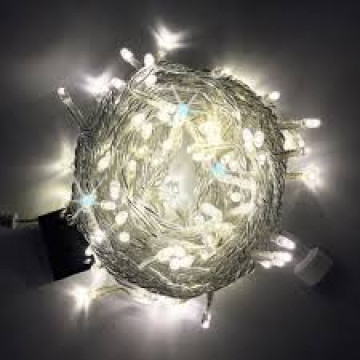 Гирлянда 100LED, 10м, 220V, белые огни