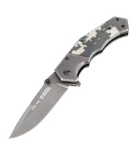 Нож складной Denzel многоцелевой, системы Liner-Lock, с накладкой G10, эргономичная рукоятка