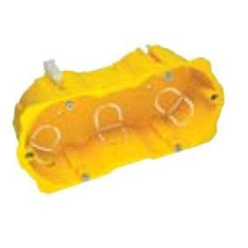 Коробка установочная 151x71x52, 2-х постовая СУ для полых стен KM-251