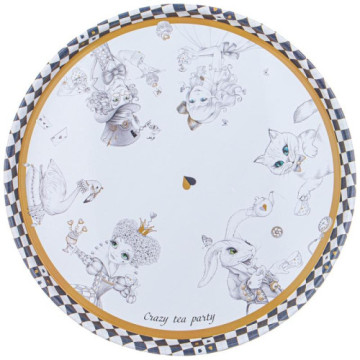 Поднос сервировочный Agness 'Wonderland' 33х2.1см 898-218