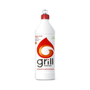 Жидкость для розжига 1л Grill Master (парафин б/запаха)