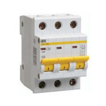 Авт. выкл. ВА47-29 3P 40А 4,5кА х-ка С MVA20-3-040-C IEK KARAT
