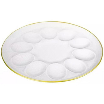 Блюдо Пасхальное для 10 яиц Lefard 24.8х24.8х1.8см