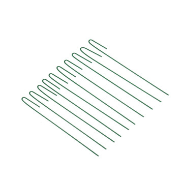 Колышек 1шт h=40 см d=0.3 см зеленый Greengo 4191906