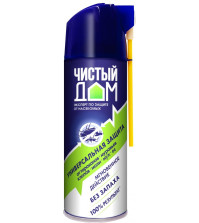 Аэрозоль 400мл Чистый Дом, трубочка