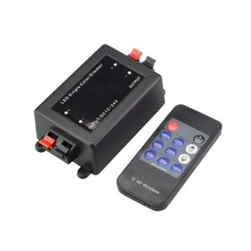 Диммер для св/д ленты 12/24V 96W 115х56х34мм радиопульт RF GDD-96-R-IP20-12 8A IP20 511711 General
