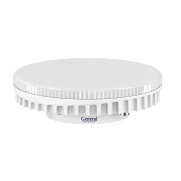 Лампа General GX53 7W 4500K 4K 75x26.5 рифл. пластик 642500