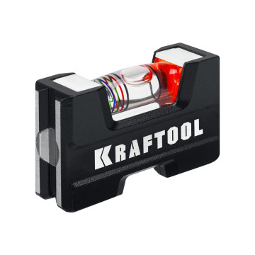 Уровень 76мм KRAFTOOL 5-в-1, компактный, литой, магнитный