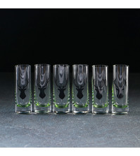 Набор стопок 50 мл Bohemia Crystal 'Барлайн' 9512716