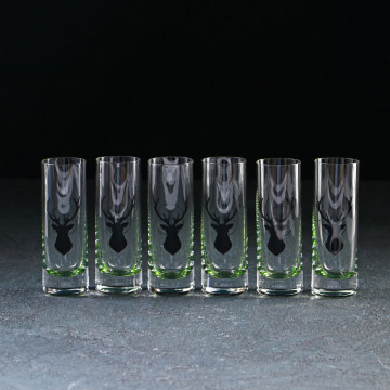 Набор стопок 50 мл Bohemia Crystal 'Барлайн' 9512716