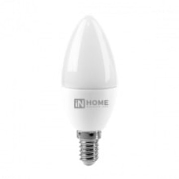 Лампа IN HOME LED-СВЕЧА-VC 11Вт 230В Е14 4000К 820Лм