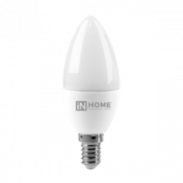 Лампа IN HOME LED-СВЕЧА-VC 8Вт 230В Е14 6500К 600Лм