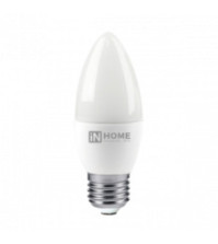 Лампа IN HOME LED-СВЕЧА-VC 8Вт 230В Е27 4000К 600Лм