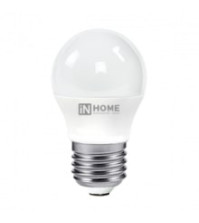 Лампа IN HOME LED-ШАР-VC 8Вт 230В Е27 4000К 600Лм