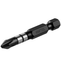 Бита 1шт. KRAFTOOL Impact Pro Pozidriv тип хвостика Е 1/4, PZ2, 50мм