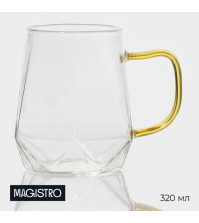 Кружка 320мл 'Льдинка' Magistro стекло