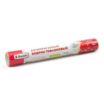 Коврик антипригарный 33смх40см KOMFI тефлоновый TEFLO12
