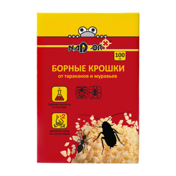 Крошки борные 100гр Nadzor от тараканов и муравьев