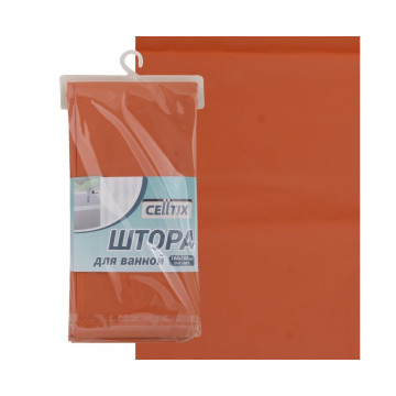 Штора для ванной 180х180см 12 колец, полиэстер, белый/зиг-заг, HB75003 Haiba