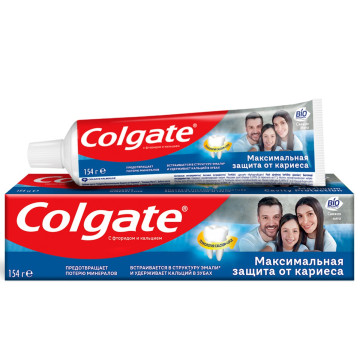 Зубная паста Colgate 100мл Макс защита от кариеса Свежесть Мяты
