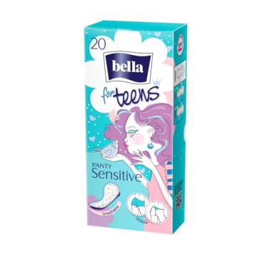 Прокладки ежедневные BELLA 20шт For Teens Sensitive RN20-077