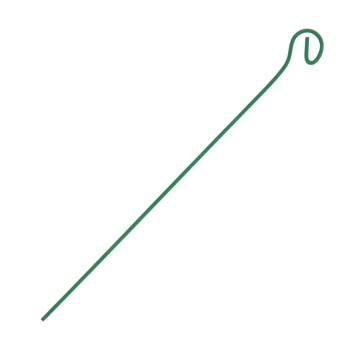Колышек для подвязки растений проволочный, h=100 см, ножка d=0,3 см, зелен.2083092