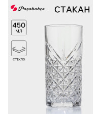 Стакан высокий 450 мл Paşabahçe Timeless стекло прозрачный