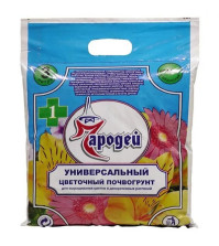 Грунт 'Чародей - цветочный', слабокислый 3 л