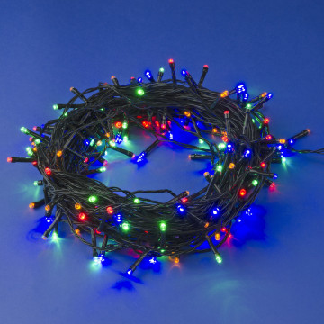 Гирлянда LED300, 30м, ULD-S3000-300/DGA MULTI IP20 провод зеленый