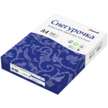 Бумага офисная А4 500л Снегурочка