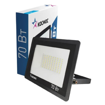 Прожектор КОСМОС LED 70Вт, 5600Лм, IP65, 6500K, Super-Slim